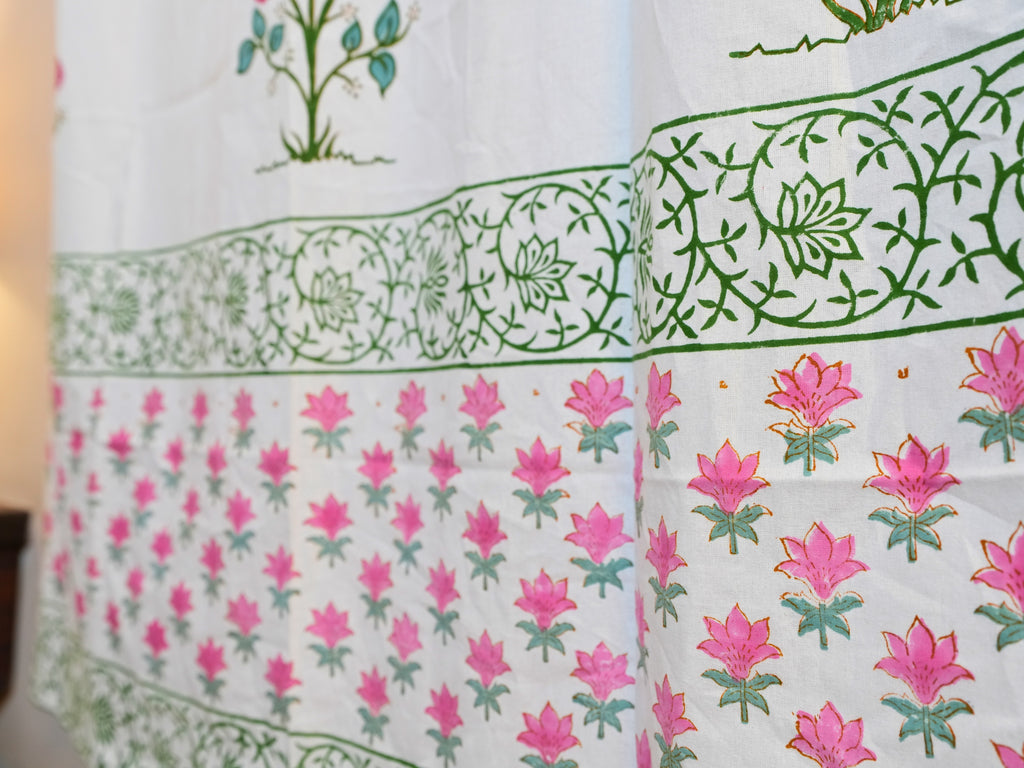 Blush Garden Curtains