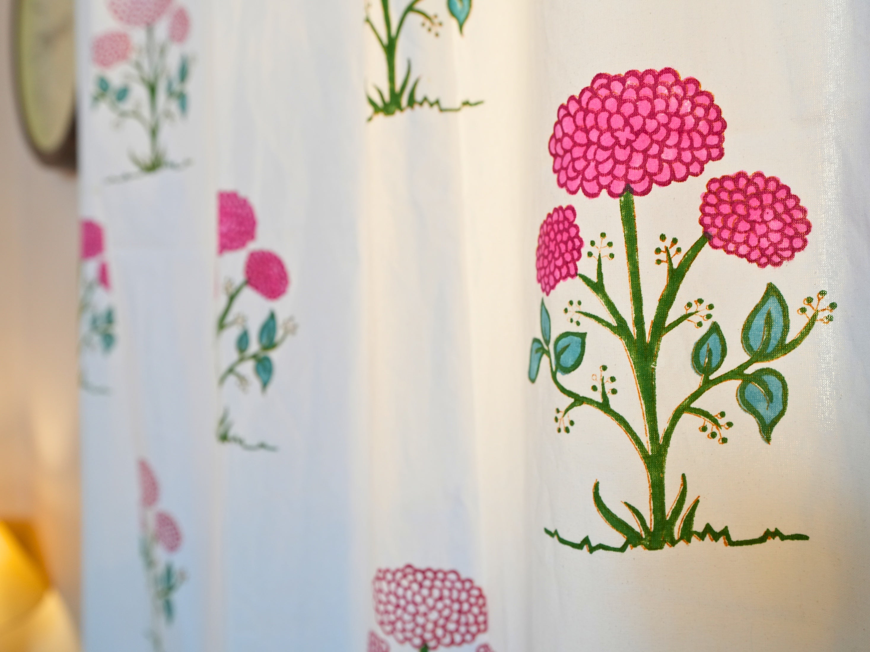 Blush Garden Curtains