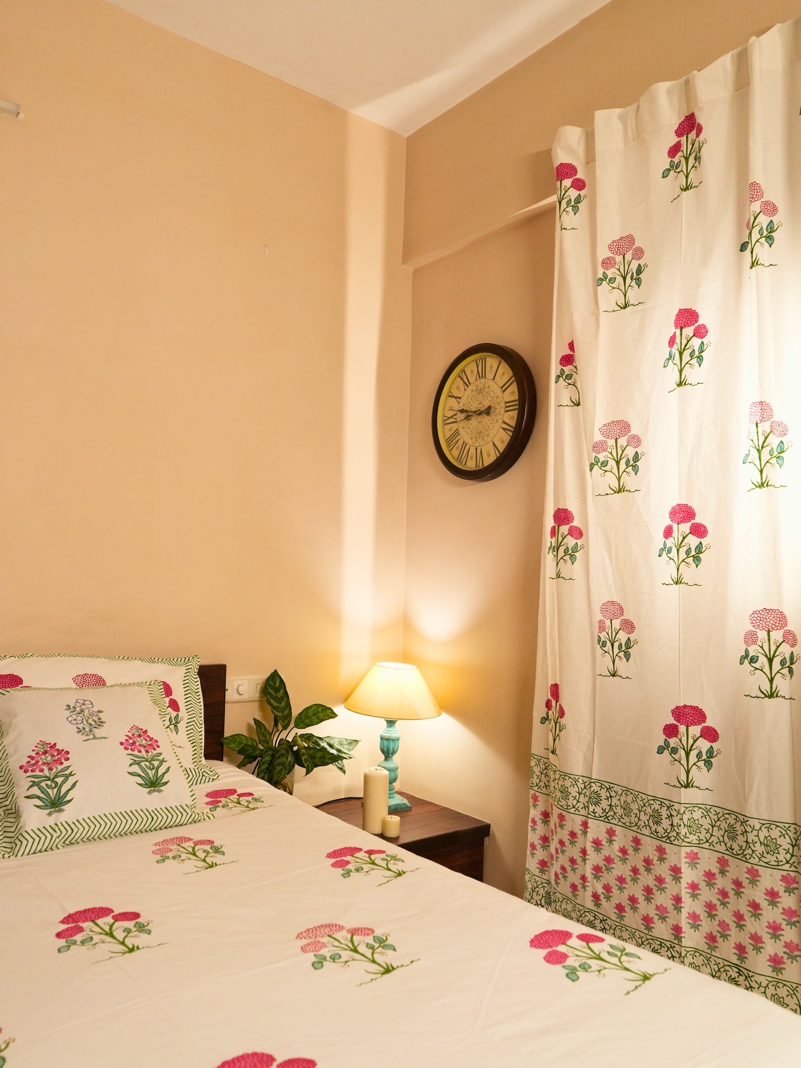 Blush Garden Curtains