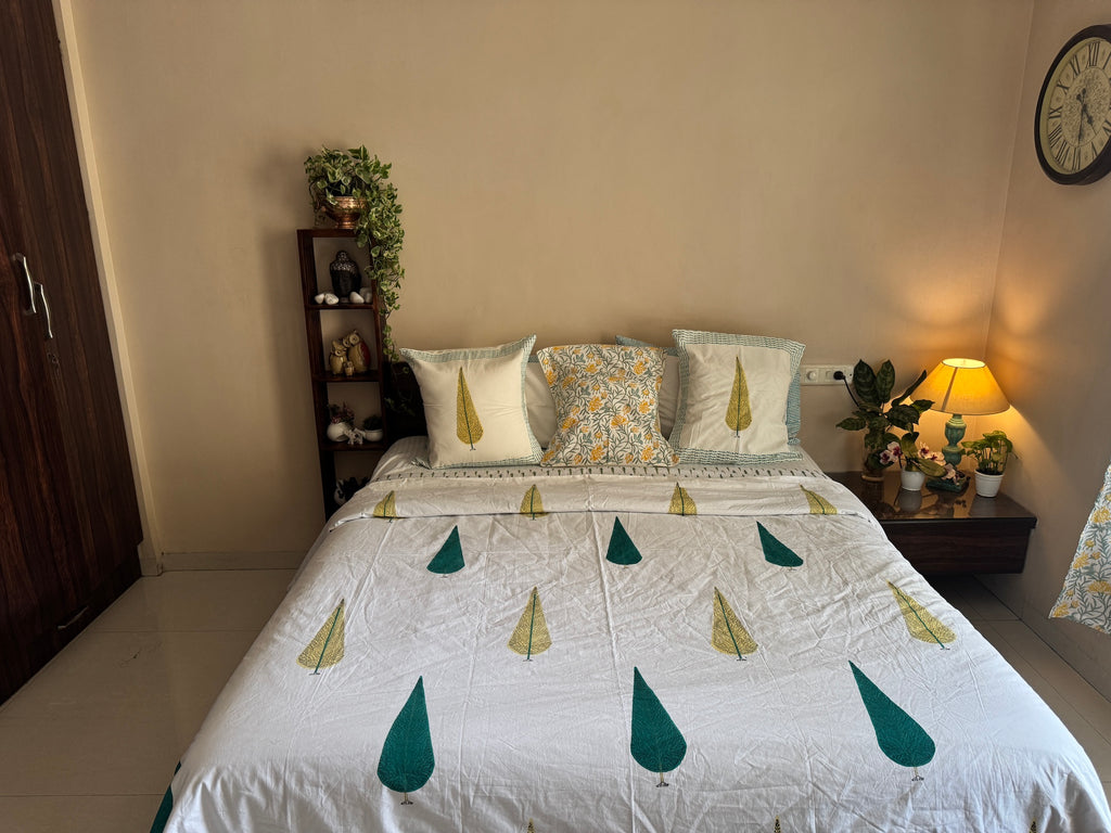 Golden Leaf Duvet Covers