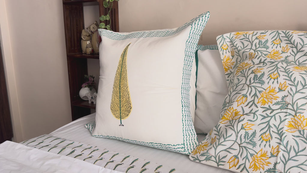 Golden Leaf Duvet Covers